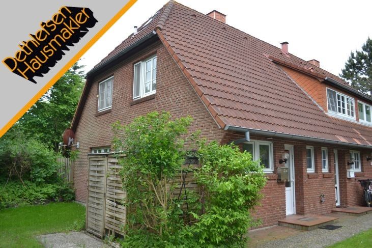 Reihenendhaus in ruhiger Seitenstraße des Wohn- und Ferienortes Sankt Peter-Ording